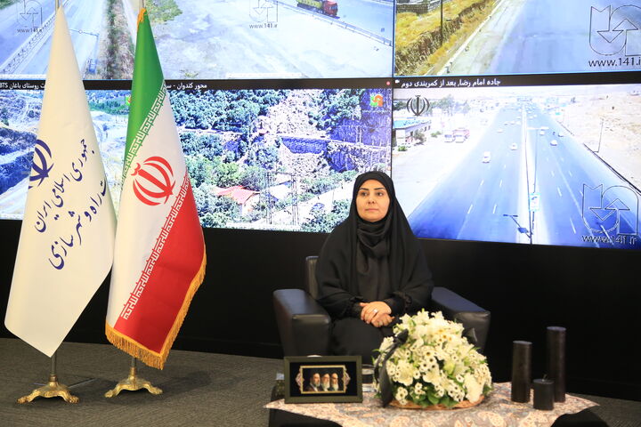 ببینید| قرارگاه مرکزی حمل و نقل جاده ای وداع و تشییع رهبر شهید انقلاب