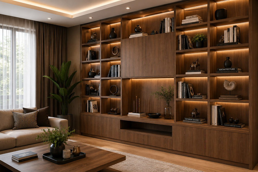 کاربرد نجاری در طراحی و دکوراسیون داخلی