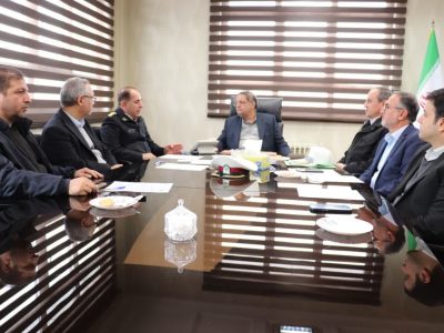 برگزاری جلسه برای حل مشکل احداث پلیس راه در تویسرکان و
ارتقای ایمنی جاده‌های همدان
