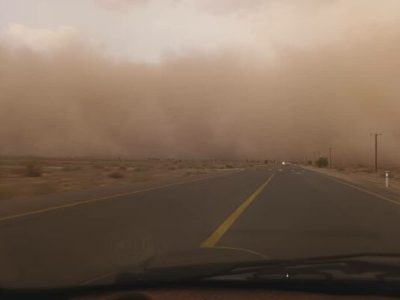افزایش سرعت وزش باد و کاهش محسوس دما در انتظار سیستان و
بلوچستان