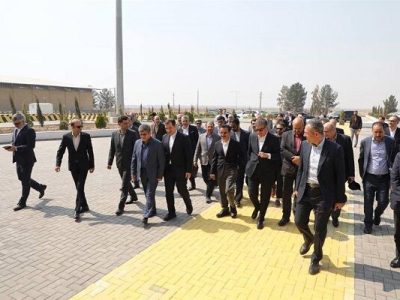 بازدید هیئت عالی رتبه امارات از بندر خشک ریلی آپرین