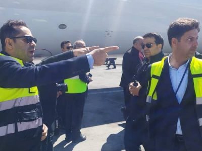 ببینید| بازدید نوروزی مسئولان سازمان هواپیمایی کشوری از
فرودگاه مهرآباد