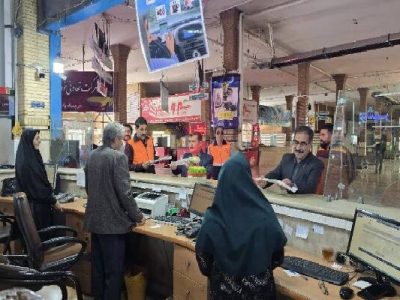 ببینید| دیدار نوروزی مدیرکل راهداری و حمل‌ونقل جاده‌ای
چهارمحال‌وبختیاری با کارکنان‌ شرکت‌های مسافربری و رانندگان
استان