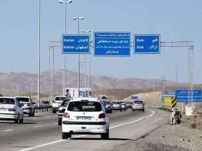 تردد بیش از ۱۹ میلیون و ۵۰۴ هزار وسیله نقلیه در محورهای
برون‌شهری کشور در ایام نوروز