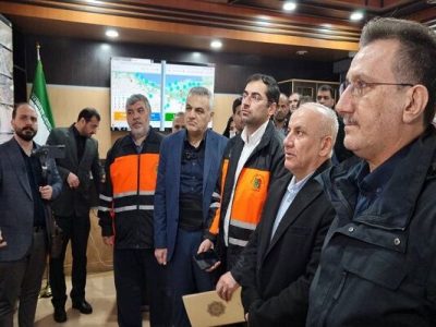 ویدئو | بازدید معاون حمل و نقل وزیر راه و شهرسازی و استاندار
مازندران از مرکز مدیریت راه های استان