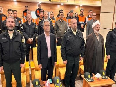 ویدیو |جلسه هم اندیشی فرمانده انتظامی استان البرز با مدیر کل
در راستای افزایش ایمنی محورهای محواصلانی استان همزمان با آغاز
سفرهای نوروزی