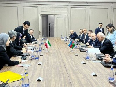 امضای نسخه‌های فارسی و آذری تفاهم‌نامه شانزدهمین نشست
کمیسیون مشترک همکاری‌های اقتصادی ایران و آذربایجان