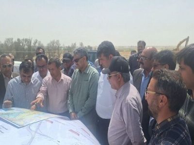 ببینید| بازدید جمعی از مسئولان سازمان برنامه و بودجه کشور از
مراحل نهایی ساخت تقاطع غیر هم‌سطح زهک سیستان و بلوچستان
