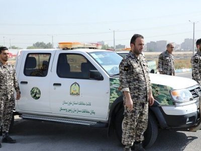 اراضی ملی در آبادان به میزان ۴۰۰ متر مربع رفع تصرف
شد