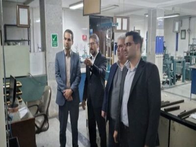 بازدید مدیرکل راه وشهرسازی گیلان از آزمایشگاه فنی ومکانیک
خاک استان
