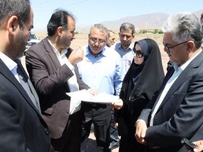 بازدید معاون وزیر راه و شهرسازی از اراضی پیشنهادی طرح نهضت
ملی مسکن در نیشابور