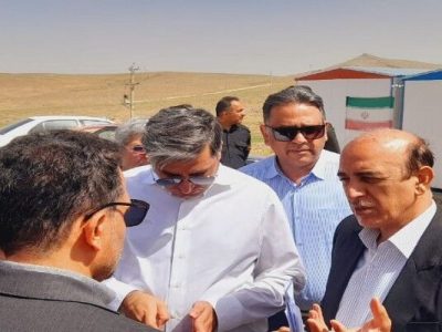بازدید معاون وزیر راه و شهرسازی از شهر جدید اکباتانا در
همدان