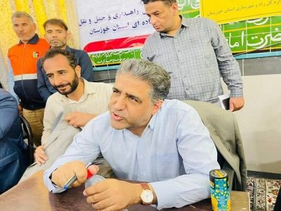 ببینید | برپایی میز خدمت و پاسخگویی به مراجعان در مصلای نماز
جمعه هویزه با حضور مدیرکل راه و شهرسازی خوزستان