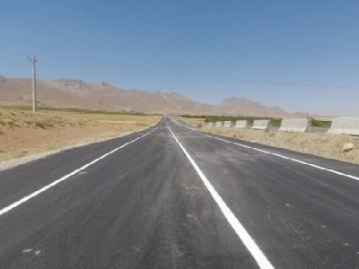 ببینید| خط‌کشی جاده‌های چهارمحال‌وبختیاری