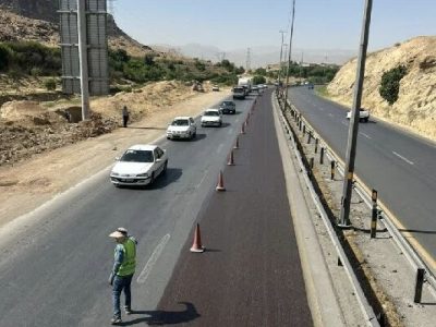 اجرای ۱۳۰ کیلومتر روکش آسفالت در جاده‌های لرستان