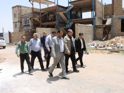 بازدید از سایت ۳۹ هکتاری شهید دارایی تربت‌جام 