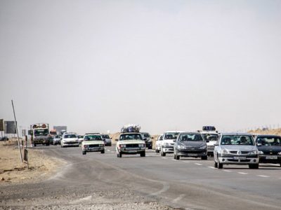 ترافیک سنگین در آزادراه پردیس-تهران و محور
بومهن- تهران