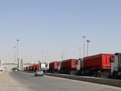 ترانشیپ بیش از یک میلیون تن کالا از مرزهای خوزستان