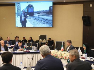 حرکت نمادین قطار ترانزیتی ترکیه-ترکمنستان از ایستگاه آپرین
در ایران