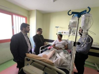 دیدار مدیرکل راهداری چهارمحال‌وبختیاری با راهدار حادثه‌دیده
در حین خدمت