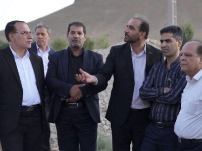 بازدید مدیرکل راه و شهرسازی استان اصفهان از وضعیت پروژه‌های
شهرستان چادگان