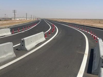ببینید | اتمام پروژه بهسازی و آسفالت چهار خطه جاده مواکب در
مرز چزابه در خوزستان