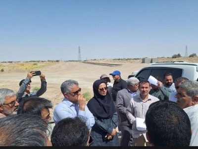 ببینید| بازدید معاون استاندار و مدیر کل راه و شهرسازی سیستان
و بلوچستان از فرمانداری هامون و سایت نهضت ملی مسکن محمدآباد
