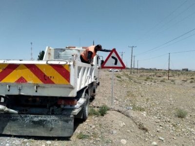نصب ۷۵ تابلو ایمنی جدید در  محور بروجن – لردگان استان
چهارمحال و بختیاری