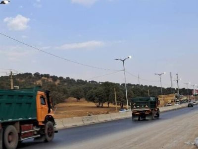 اجرای ۴۵۰ متر روشنایی در محور یاسوج – اصفهان