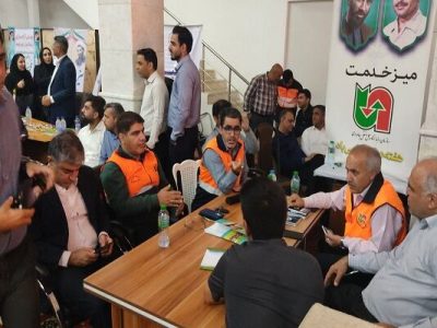 ارتباط بی واسطه با مردم ، میز خدمت اداره راهداری هرمزگان
درهفته دولت