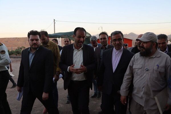بازدید استاندار خراسان رضوی از پروژه احداث مجتمع اداری
شهرستان کوه سرخ