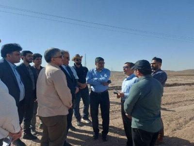 بازدید استاندار سیستان و بلوچستان از عملیات ساخت بزرگراه
زاهدان–خاش