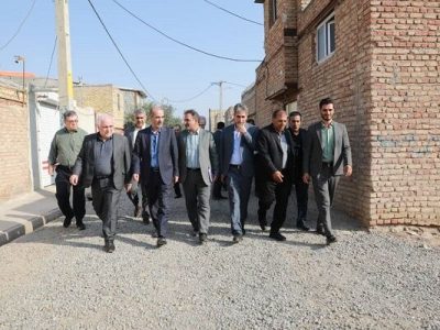 بازدید مدیرعامل شرکت بازآفرینی شهری ایران از پروژه‌های
بازآفرینی اهر و هریس