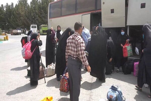 بازگشت بیش از ۲ هزار زائر اربعین خراسان شمالی با ناوگان
عمومی از مرز مهران