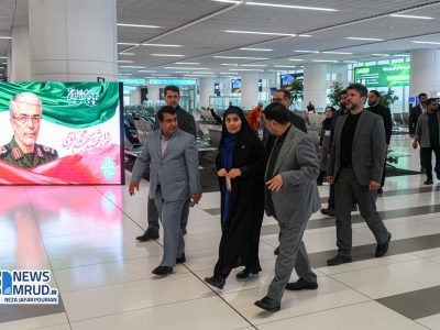 ببینید |بازدید سرزده وزیر راه و شهرسازی از فرودگاه امام
خمینی (ره) و روند جابجایی زائران اربعین حسینی