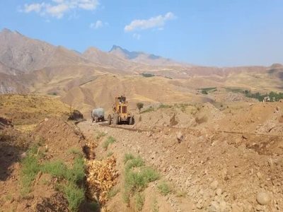 ببینید| تصاویری از مراحل آغازین عملیات احداث،بهسازی و آسفالت
محور روستایی خورانک در پایین طالقان