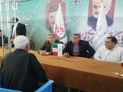 برگزاری میز خدمت اداره‌کل راه و شهرسازی سیستان و بلوچستان در
مصلای نماز جمعه زاهدان همزمان با هفته دولت