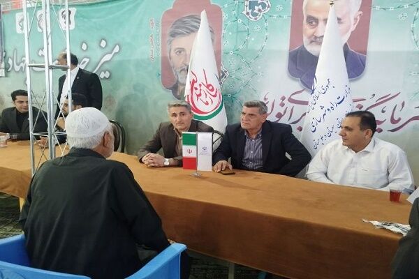 برگزاری میز خدمت اداره‌کل راه و شهرسازی سیستان و بلوچستان در
مصلای نماز جمعه زاهدان همزمان با هفته دولت