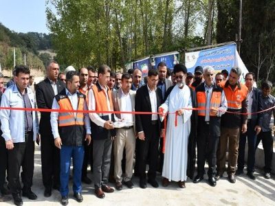 بهره برداری از پُل درویشان شهرستان نکا در مازندران