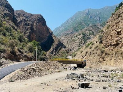 بهره برداری از پُل واسپول شهرستان چالوس در هفته دولت