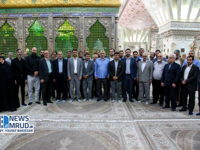 تجدید میثاق کارکنان وزارت راه و شهرسازی با آرمان‌های امام
خمینی (ره) در هفته دولت 