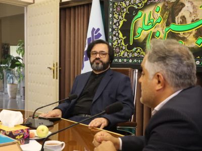 دیدار مدیرکل راه و شهرسازی زنجان با مدیرکل صدا و سیمای مرکز
اشراق به مناسبت روز خبرنگار