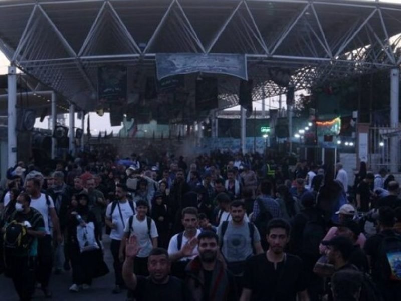 موج بازگشت زوار اربعین؛ تردد ۲.۵ میلیون نفر از مرز مهران