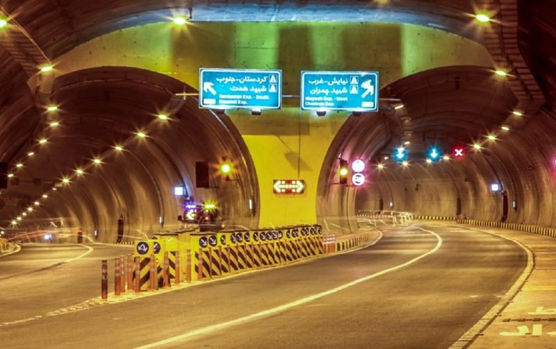 هر ۲ مسیر تونل نیایش امشب مسدود است