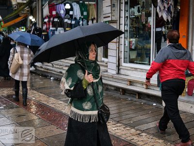 کاهش دما و بارش باران در نوار شمالی از یکشنبه