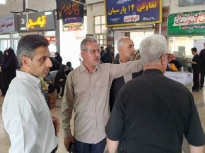 ۲۳۳ سفر اتوبوس زائران اربعین گلستان را به مرز مهران و خسروی
اعزام کردند