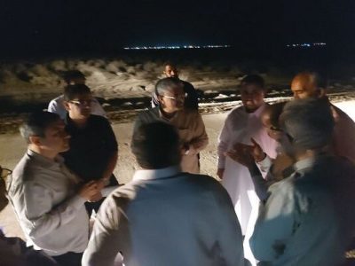 بازدید شبانه معاون عمرانی استاندار و مدیر کل راه و شهرسازی
سیستان و بلوچستان از ساخت بزرگراه زاهدان-خاش