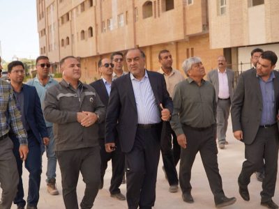 بازدید مدیرکل راه و شهرسازی استان کرمان از پروژه نهضت ملی
مسکن میدان شورا سیرجان