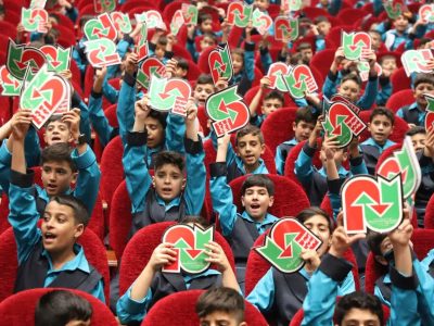 ببینید | آیین زنگ ایمنی در مدارس حاشیه راه‌های استان
اصفهان