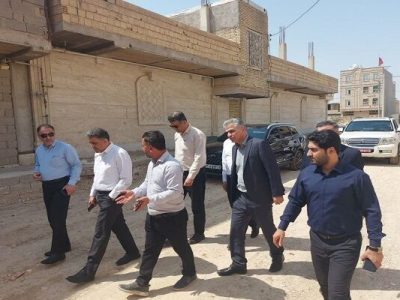 ببینید| بازدید مدیرکل راه و شهرسازی خوزستان از پروژه های
آماده سازی فاز ۵ شهر بندر امام خمینی(ره)